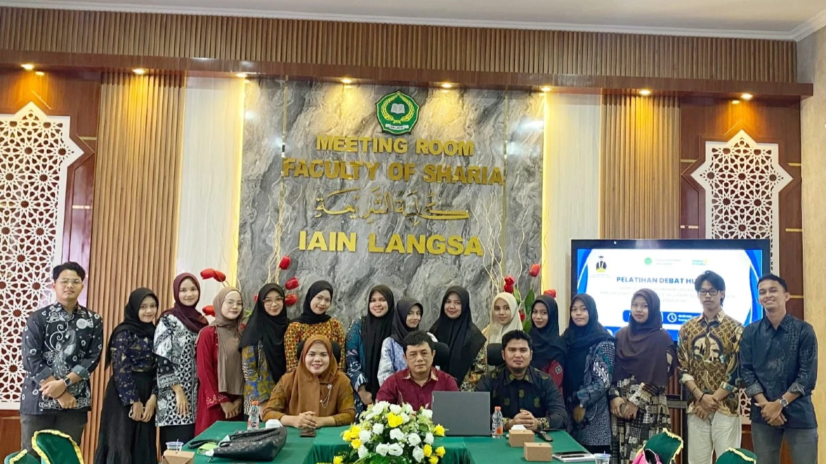 Fakultas Syariah IAIN Langsa gelar pelatihan debat hukum: cetak generasi kritis dan argumentatif