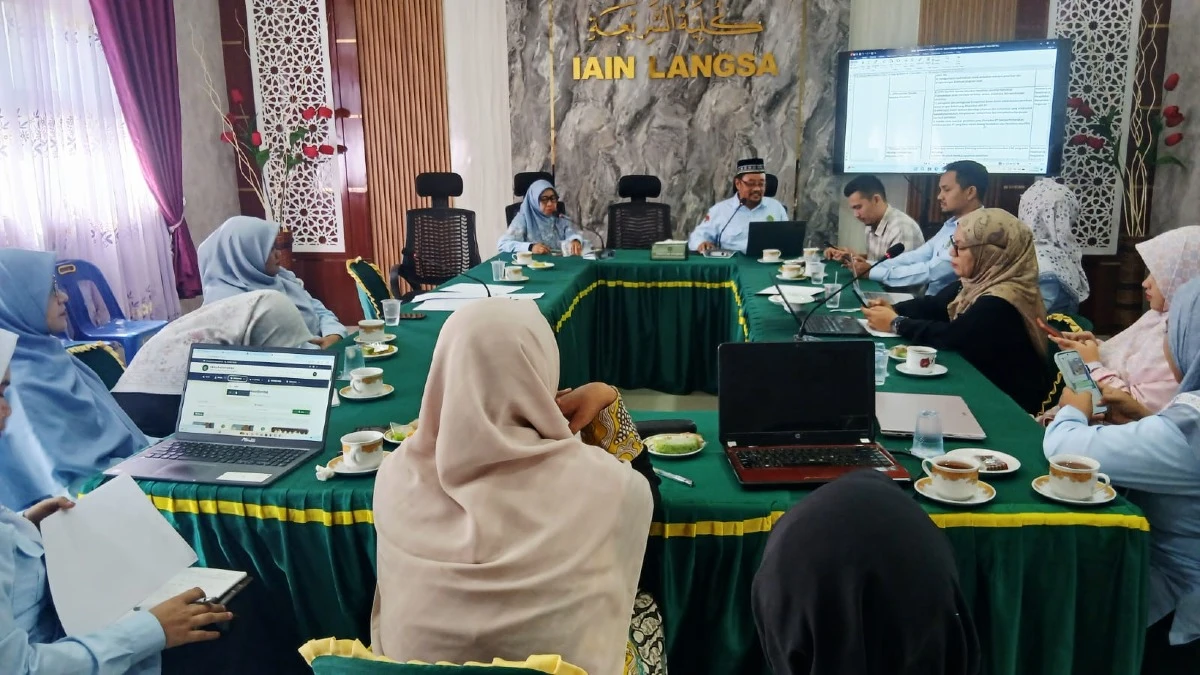 LPM IAIN Langsa Sosialisasikan Instrumen Akreditasi Program Studi (IAPS) 5.0 BAN-PT di Fakultas Syariah