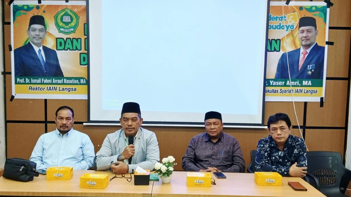 Fakultas Syariah IAIN Langsa Gelar Pelatihan Public Speaking dan Keprotokolan bagi Tenaga Kependidikan Fakultas Syariah IAIN Langsa