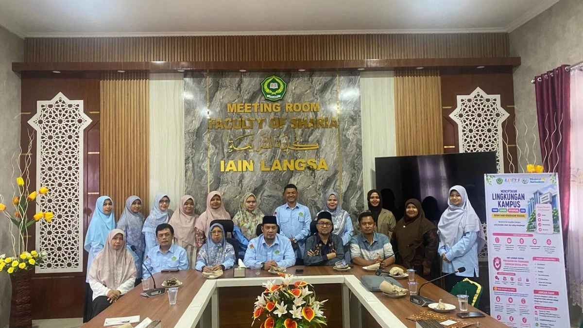 LPPM Gelar Audiensi Terkait PSGA dan PKM DOSEN DI Fakultas Syariah IAIN Langsa