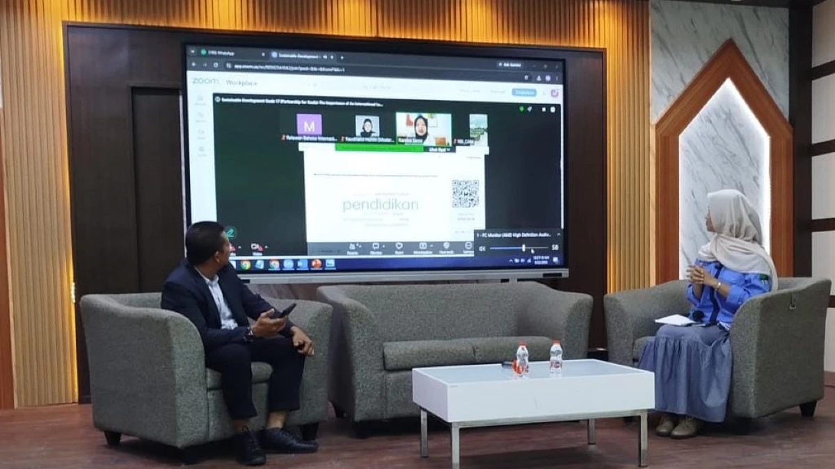 Language Discussion Forum Fakultas Syariah Bahas Peran Bahasa Internasional dalam Kolaborasi SDGs dan Isu Perubahan Iklim