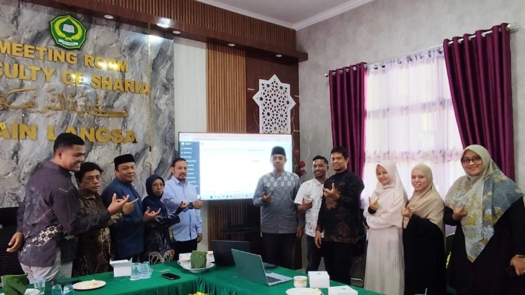 Prodi Hukum Tatanegara Siyasah Fakultas Syariah IAIN Langsa Lakukan Submit Borang Akreditasi