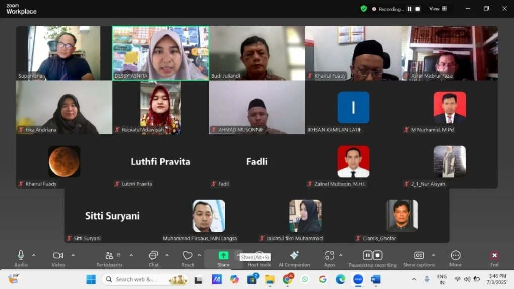 Kedudukan Sumpah sebagai Validasi Kesaksian Hilal dalam Pandangan As-Subki, Fokus Sharing Session SID dan KUTUB